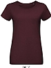 Camiseta Mujer Martin Serigrafia Digital Sols - Color Borgoña